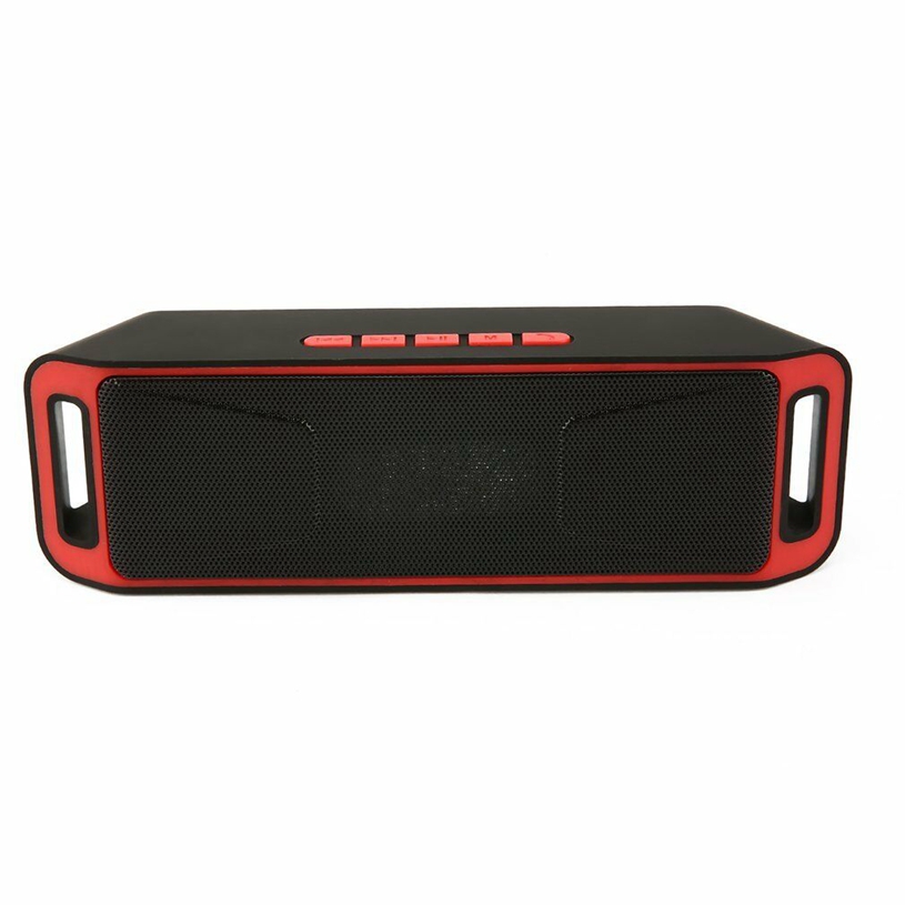 Bluetooth Speaker TF Card /USB/ FM Radio Built-in Mic Dual Speaker Bass Sound Box Subwoofer 6D Loudspeaker