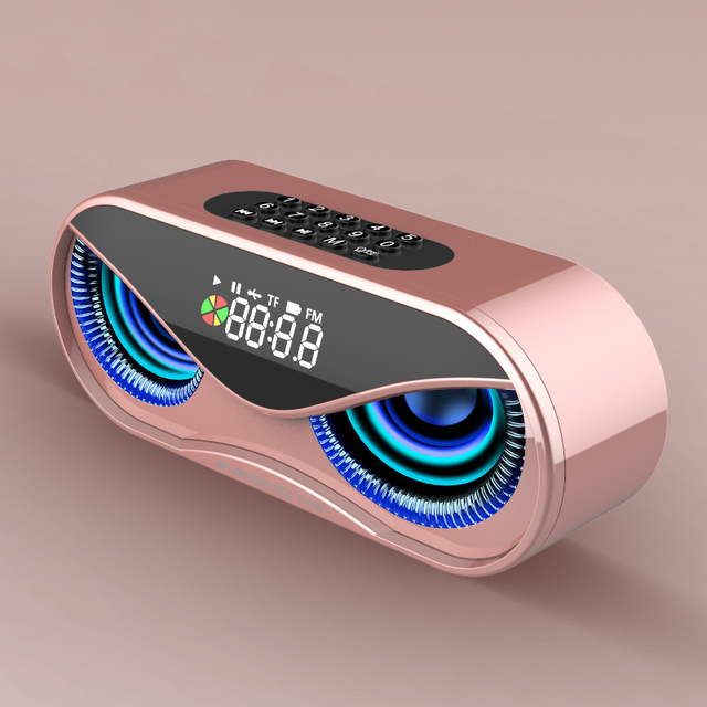 Bluetooth Speaker Portable Wireless Speaker Sound System 10W Music Surround Water Radio Proof Outdoor  Radio Alarm Clock