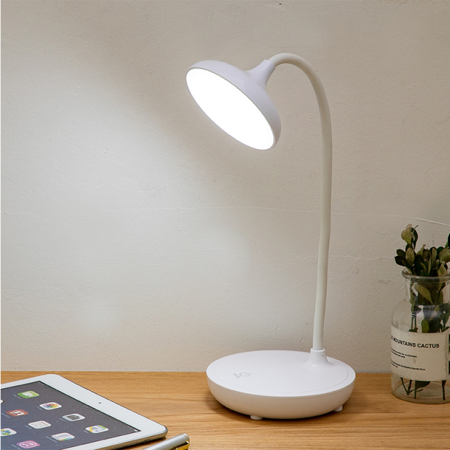 3 Modes Desk Lamp Dimmable Touch LED Table Light Home Bed Side USB Charging Office Table Night Light Eye-protect Study Lamp