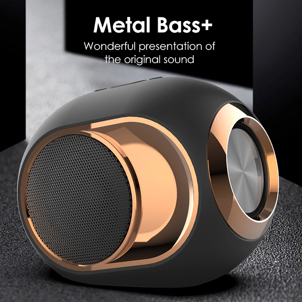Portable Outdoor X6 TWS Waterproof Bass USB TF Card Microphone BT Speaker Mini Wireless Speakers Bluetooth