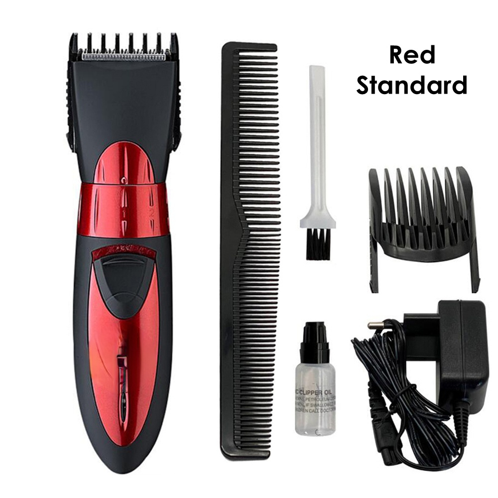 Electric Hair Clipper Haircut Shaver Cordless Hair Trimmer Beard Razor for Men Washable Rechargeable Hair Cutting Machine