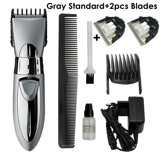 Electric Hair Clipper Haircut Shaver Cordless Hair Trimmer Beard Razor for Men Washable Rechargeable Hair Cutting Machine