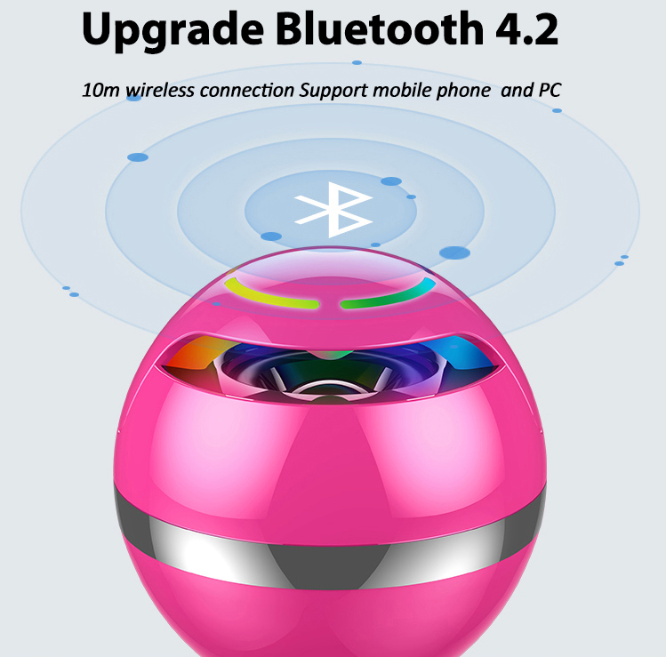 Metal Mini Wireless Blue Tooth Speaker Portable Small Pocket Speaker with Voice Dialogue Speaker Bluetooth