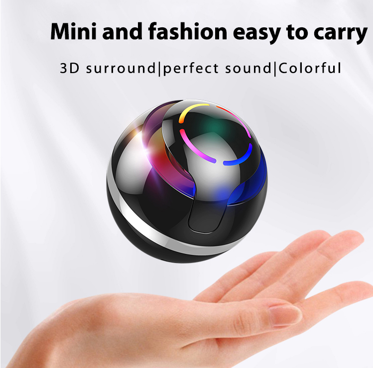 Metal Mini Wireless Blue Tooth Speaker Portable Small Pocket Speaker with Voice Dialogue Speaker Bluetooth