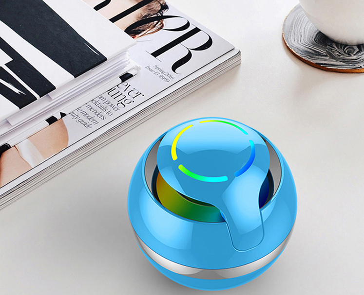 Metal Mini Wireless Blue Tooth Speaker Portable Small Pocket Speaker with Voice Dialogue Speaker Bluetooth