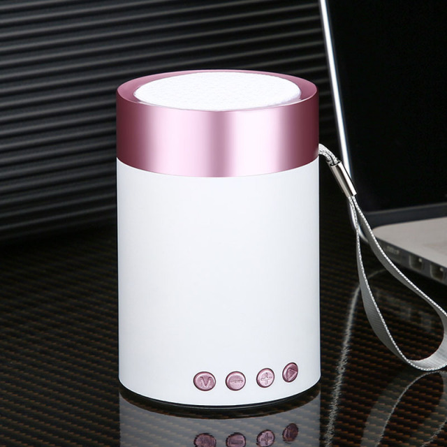 Wireless Bluetooth Speaker LED Light Mini Card Small Sound Subwoofer Outdoor Portable Deep Bass Hands-Free Speaker