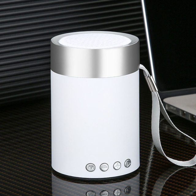 Wireless Bluetooth Speaker LED Light Mini Card Small Sound Subwoofer Outdoor Portable Deep Bass Hands-Free Speaker