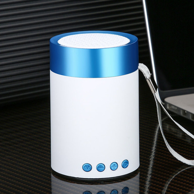 Wireless Bluetooth Speaker LED Light Mini Card Small Sound Subwoofer Outdoor Portable Deep Bass Hands-Free Speaker