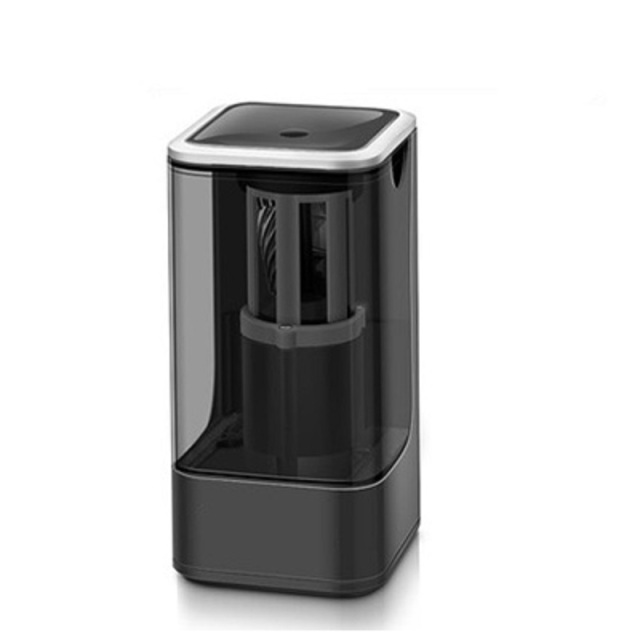 Black White Professional Electric Sharpener Pencil Electric Heavy Duty Mechanical Automatic For Kids