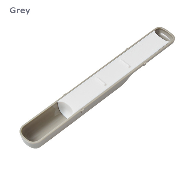 Adjustable Scale Measuring Spoon Double-headed Kitchen Baking Salt Control Measuring Tools Spoon Milk Powder Quantitative Spoon