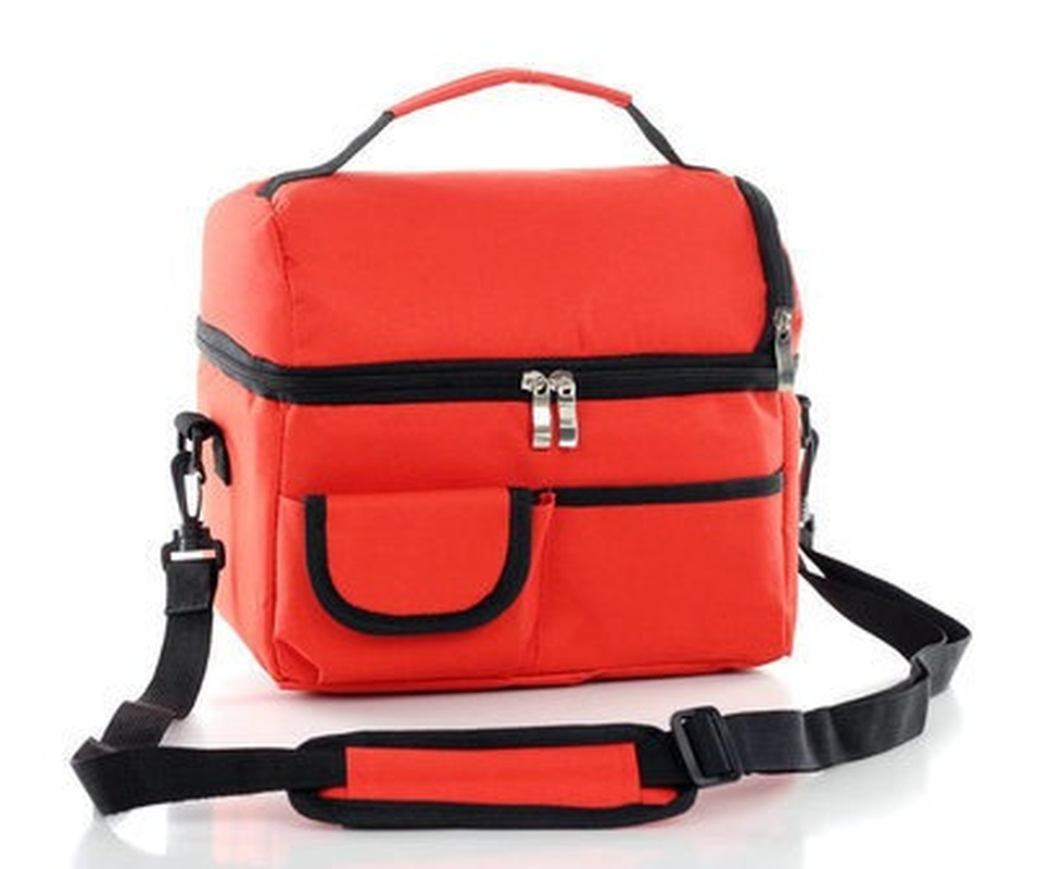 Lunch Bag Reusable Insulated Thermal Bag Women Men Multifunctional 8L Cooler and Warm Keeping Lunch Box Leakproof Waterproof Handbag