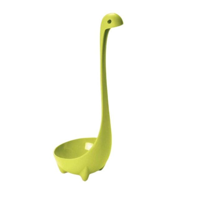 Creativity Dinosaur Soup Spoon Food Grade PP Long Handle Vertical Spoon Cooking Kitchen Cooking Stirrer Spoon Kitchen Supplies