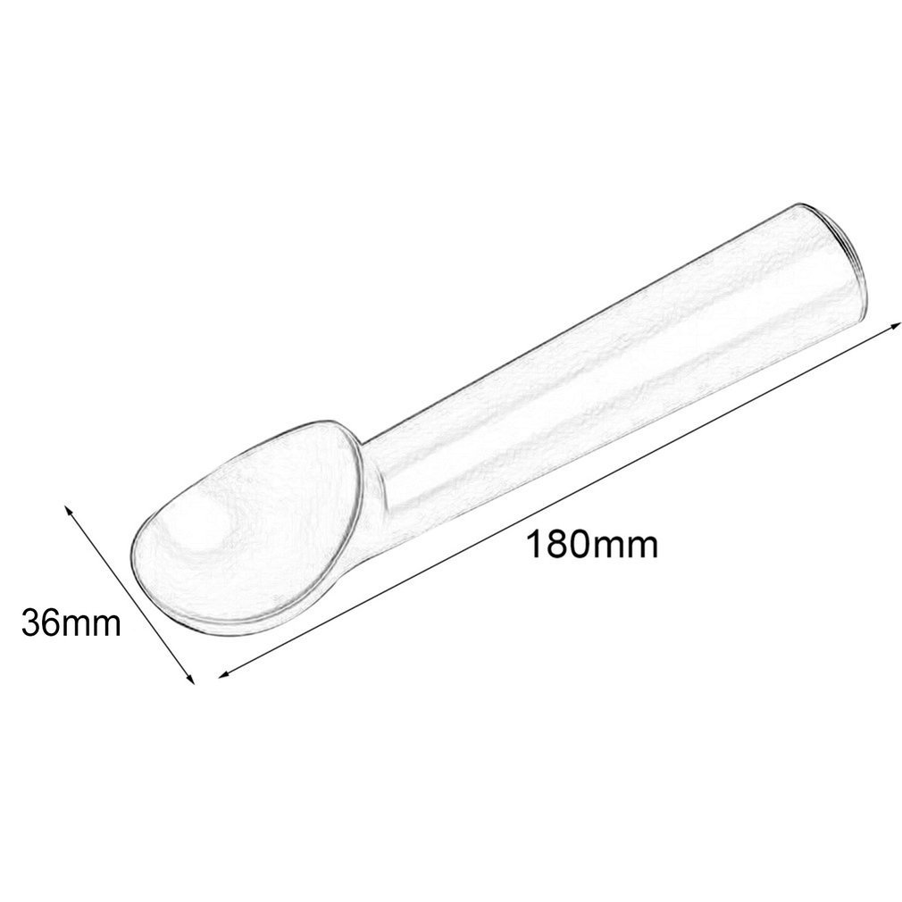 Portable Practical Non-Stick Anti-Freeze Aluminum Alloy Ice Cream Scoop Fruit Dessert Spoon Ice Cream Ball Maker Kitchen Tool