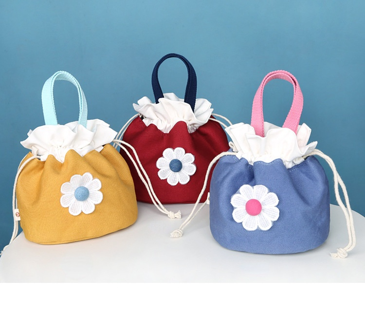 New Fresh Lunch Bag Lunch Box Bags Drawstring Handbag Lunch Box Bag Cute Fashion Lunch Bags