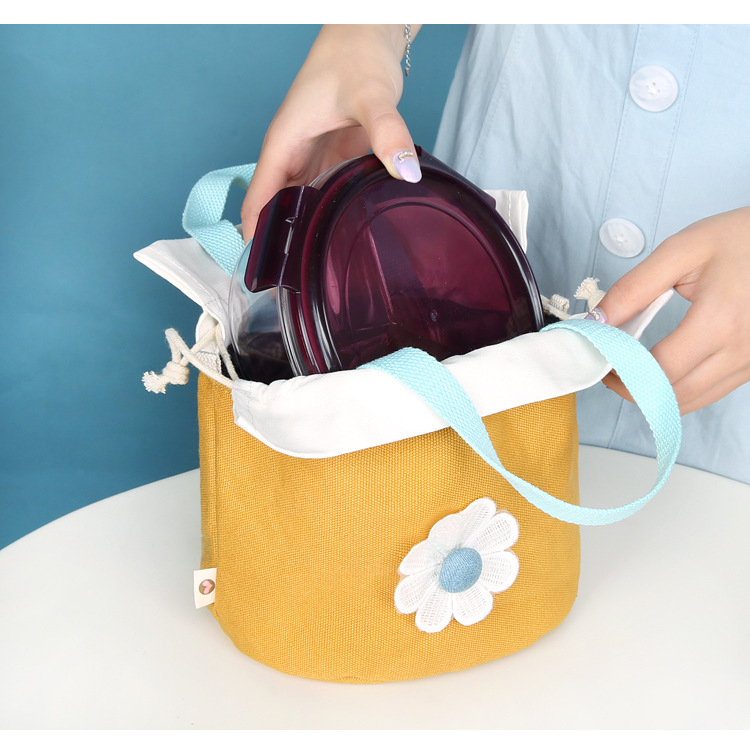 New Fresh Lunch Bag Lunch Box Bags Drawstring Handbag Lunch Box Bag Cute Fashion Lunch Bags