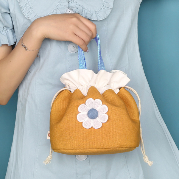 New Fresh Lunch Bag Lunch Box Bags Drawstring Handbag Lunch Box Bag Cute Fashion Lunch Bags