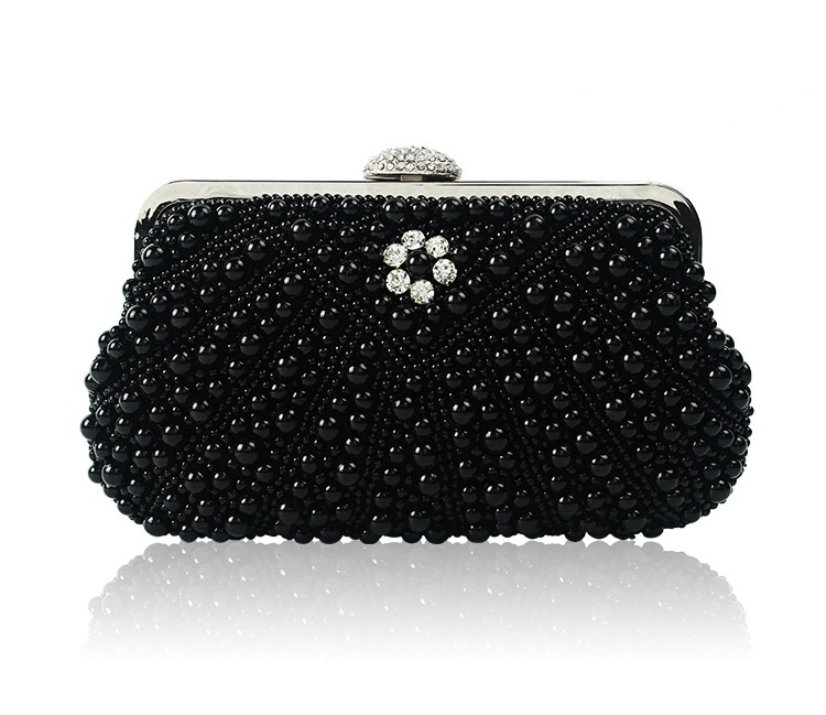 New Banquet Bag Pearl Bag Celebrity Handbag Bridal Oblique Handbag