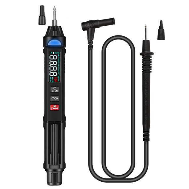 Mini Portable Intelligent Multimeter Pen 6000 True RMS Digital Multimeter AC/DC Current Voltage Measurment Meter Tool