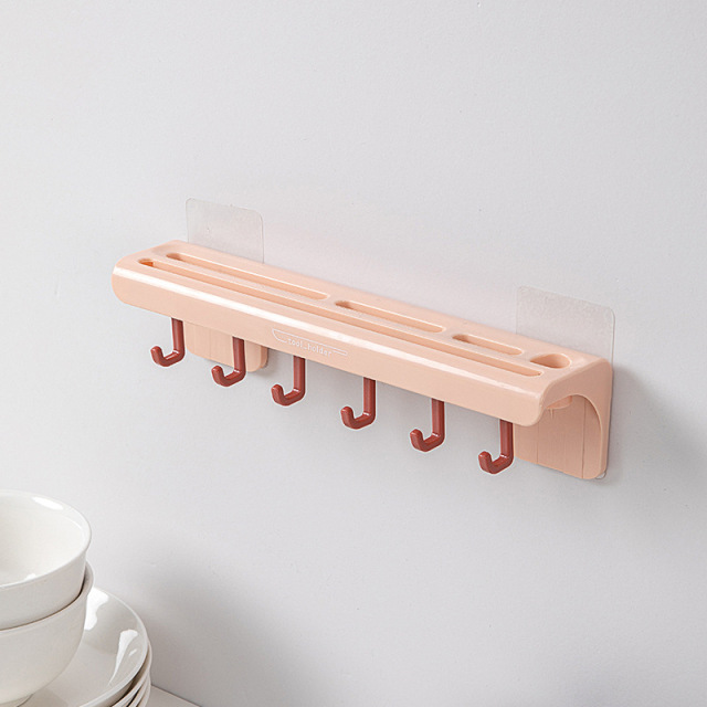 Multifunctional Wall-Mounted Kitchen Knife Storage Container Cutlery Organizer Kitchen Knives Holder Utensils Organizer