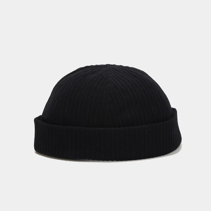 spring autumn Vintage Beanie Hats Men Women Spring Autumn Landlord Hat Streetwear Hip Hop Brimless Hat Corduroy Cap