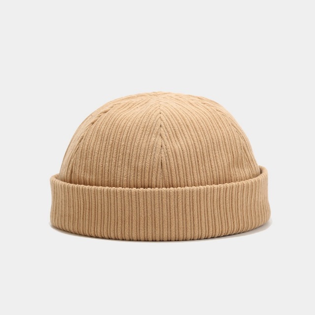 spring autumn Vintage Beanie Hats Men Women Spring Autumn Landlord Hat Streetwear Hip Hop Brimless Hat Corduroy Cap