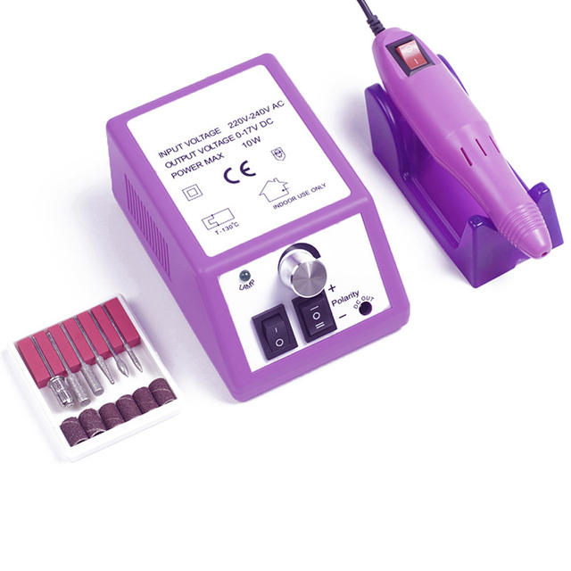 Manicure Tools Nail Drill Machine Professional Nail Sander Gel Polisher Drill Pen Apparatus Electric Manicure Set Gel Remove