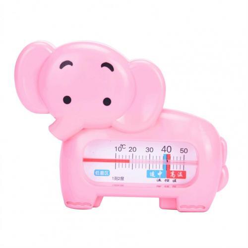 Water Thermometer Cartoon Elephant Shape Bath Toy Waterproof Digital Thermometer Baby Bathing Care for Swimming Pool