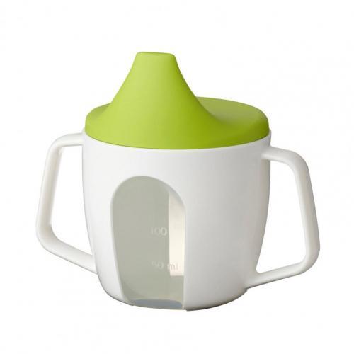 PP Infant Sippy Mug Goods Baby Cup with Handles Drinking/ Water Bottle for Children Mug for Home Duckbill Mouth Shape
