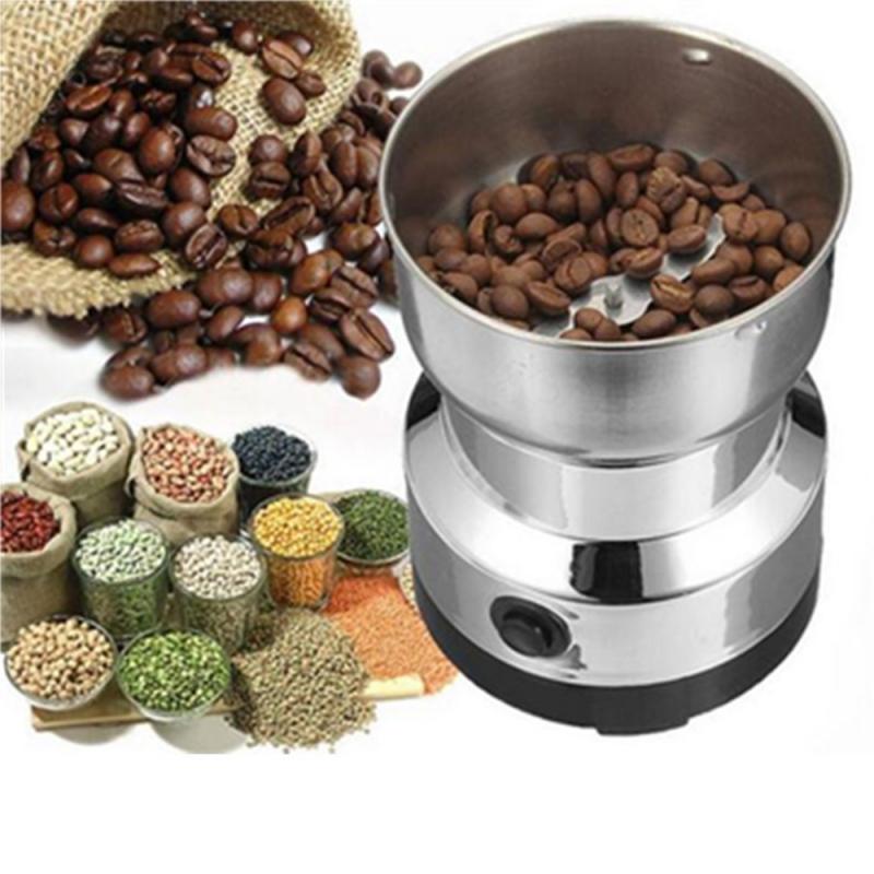 Electric Coffee Grinder Kitchen Grain Nut Bean Spice Grinder Electric Multi Functional Household Coffee Grinder