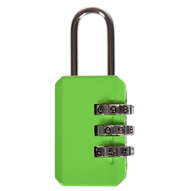 Zinc Alloy Security Travel Suitcase Luggage Code Lock Padlock Mini Small Combination password lock 3 Dial Digit Metal Code Lock