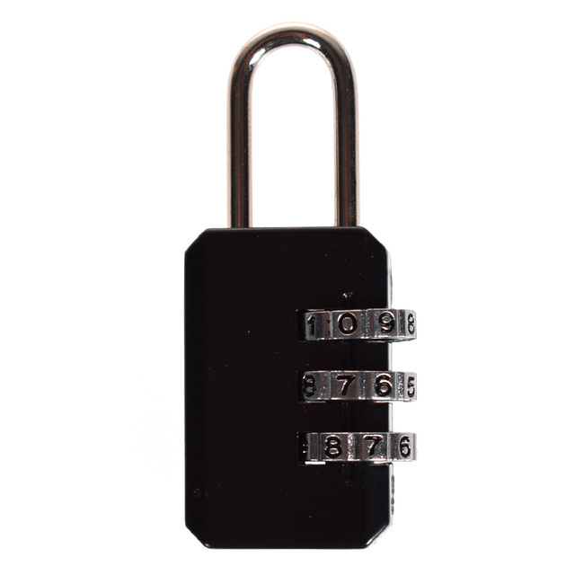 Zinc Alloy Security Travel Suitcase Luggage Code Lock Padlock Mini Small Combination password lock 3 Dial Digit Metal Code Lock