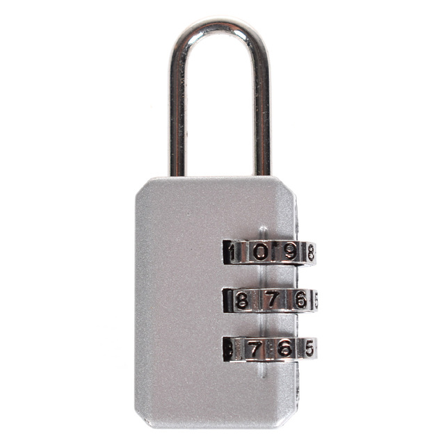 Zinc Alloy Security Travel Suitcase Luggage Code Lock Padlock Mini Small Combination password lock 3 Dial Digit Metal Code Lock
