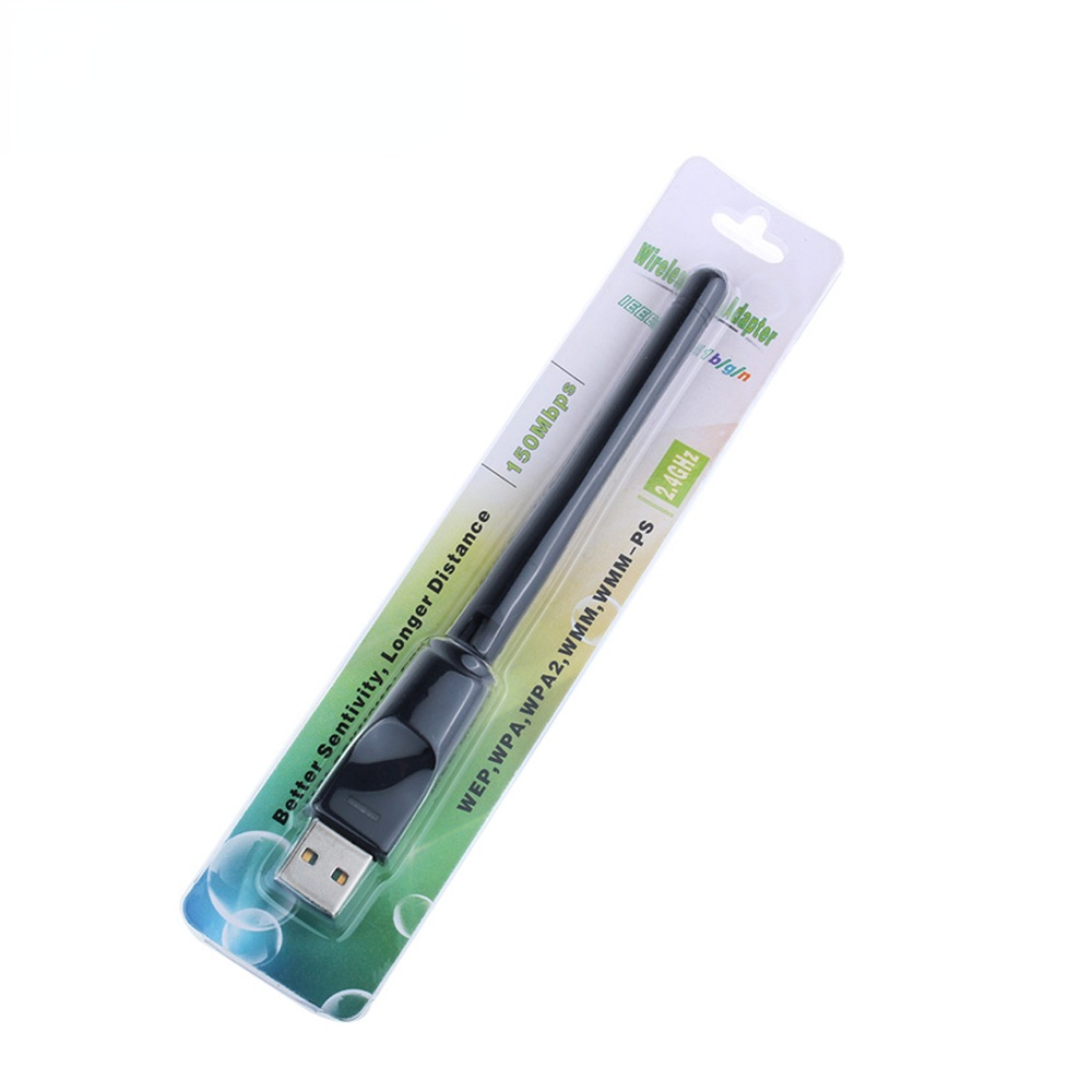 150Mbps Mini USB WiFi Adapter Wireless Network Card 150M LAN Wi-Fi Receiver Dongle 2dbi Antenna 2.4G