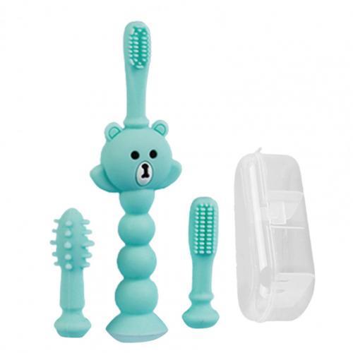 Creative Baby Toothbrush Cartoon Handle Oral Care Non-slip Kids Mouth-Cleaning Manual Toothbrush Toddler Cleaning Supplies