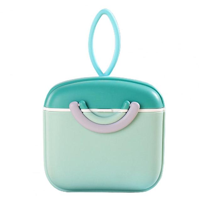 Portable Baby Food Storage Box BPA Free Dispenser Cartoon Infant Milk Powder Box Toddler Snacks Cup Container