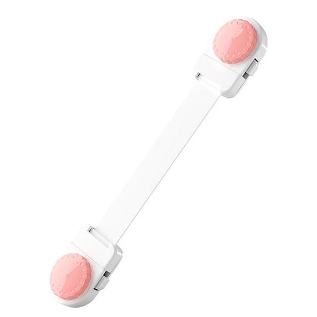 1Pc Drawer Door Cabinet Cupboard Toilet Safety Locks Baby Kids Safety Care Plastic Locks Straps Infant Baby Protection