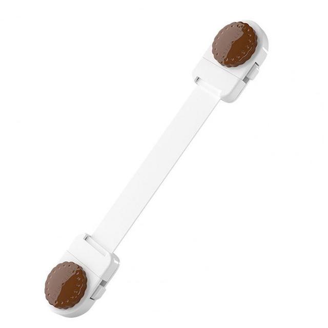 1Pc Drawer Door Cabinet Cupboard Toilet Safety Locks Baby Kids Safety Care Plastic Locks Straps Infant Baby Protection