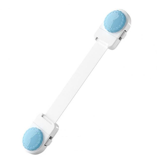 1Pc Drawer Door Cabinet Cupboard Toilet Safety Locks Baby Kids Safety Care Plastic Locks Straps Infant Baby Protection