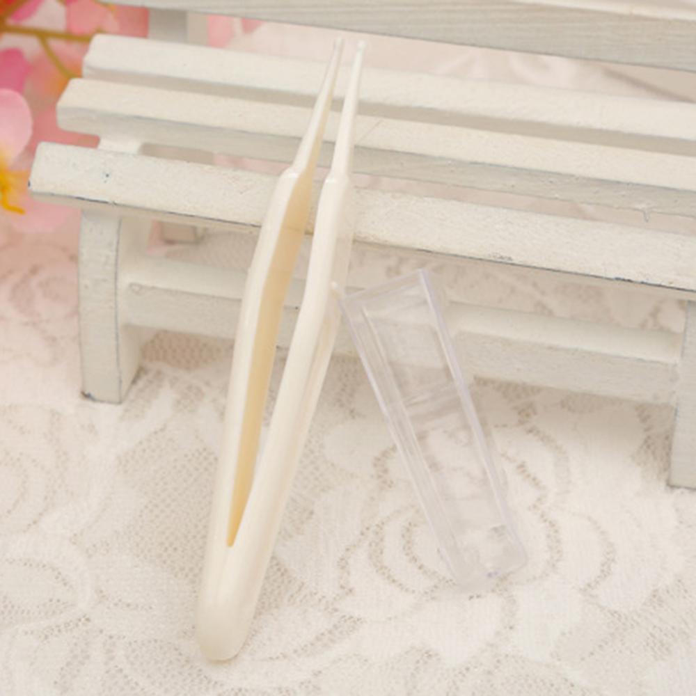 Newborn Baby Cleaning Tweezer Plastic Durable Baby Nose Ear Navel Cleaning Daily Accessories Remover Tweezer Clip Toddler Tool