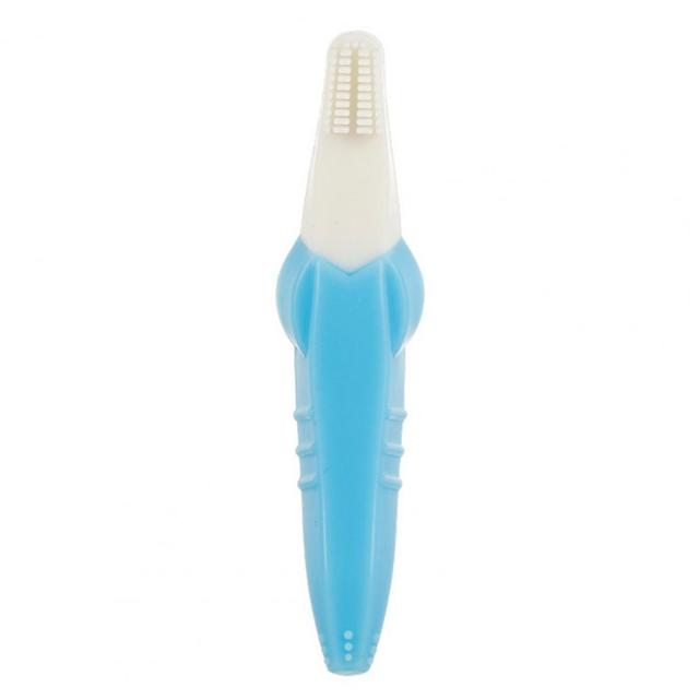 Excellent Baby Teether 3 Colors Baby Molar Rod High Toughness Dental Care All-purpose Reliable Cartoon Baby Teether