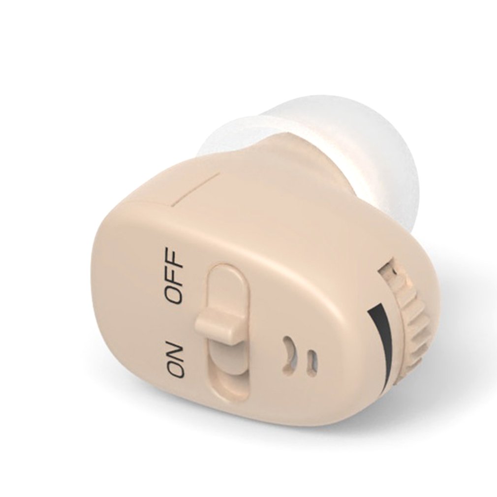 In Ear Hearing Aid Invisible Wide-Frequency No-Noise Super Mini Deaf Hearing Aids For Adults Elderly Children