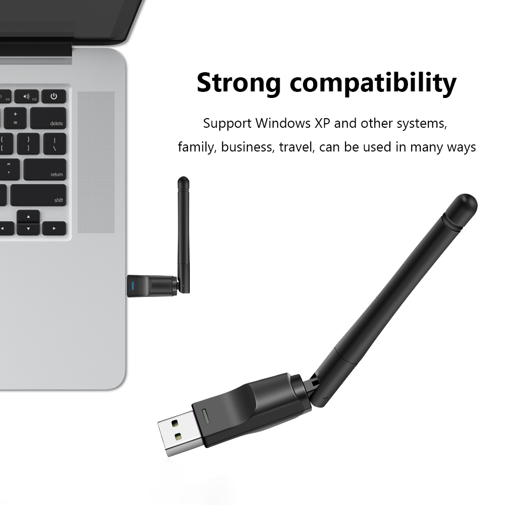 USB Wifi Adapter 150Mbps 2.4 ghz Antenna USB 802.11n/g/b Ethernet Wi-fi dongle usb lan Wireless Network Card PC wifi receiver