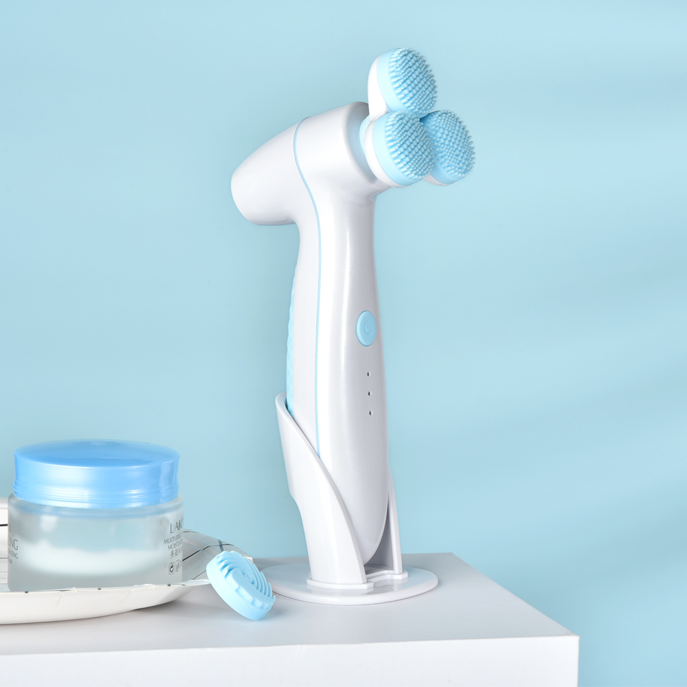 Electric Face Brush Deep Face Cleaning Device Spa Facial Cleansing Brushes Pore Cleaner Skin Care Massager Remove Blackhead Lift