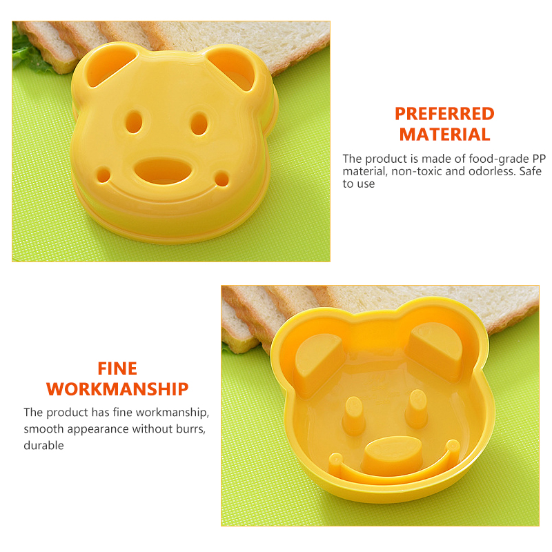 DIY Sandwich Mold Toast Bread Cutter Mould Baking Pastry Kitchen Dining room appliances