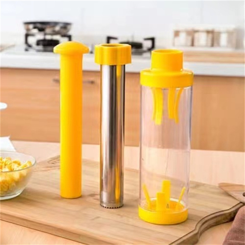 Corn Thresher Utensils for Kitchen Items Round Planer Home Supplies Simple Gadget Kitchen Tools Accessories Convenience Chopper