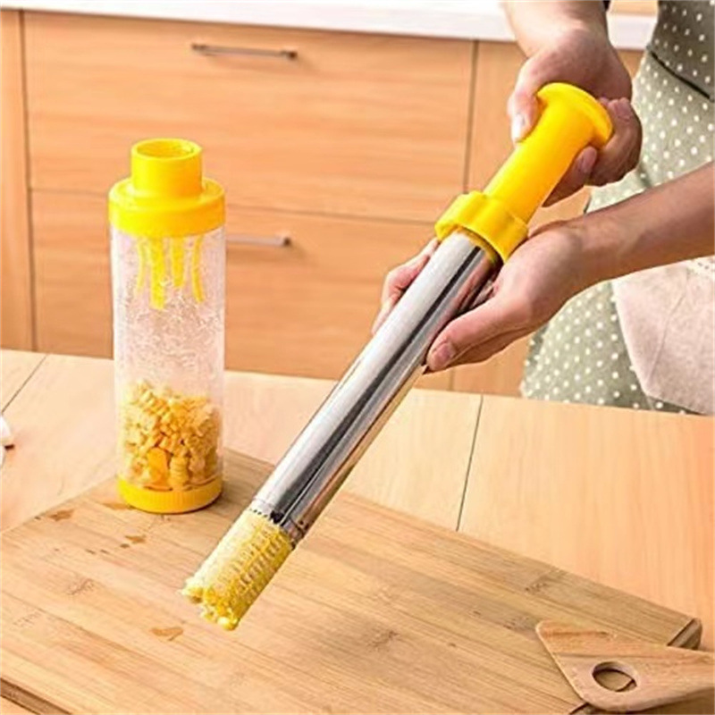 Corn Thresher Utensils for Kitchen Items Round Planer Home Supplies Simple Gadget Kitchen Tools Accessories Convenience Chopper
