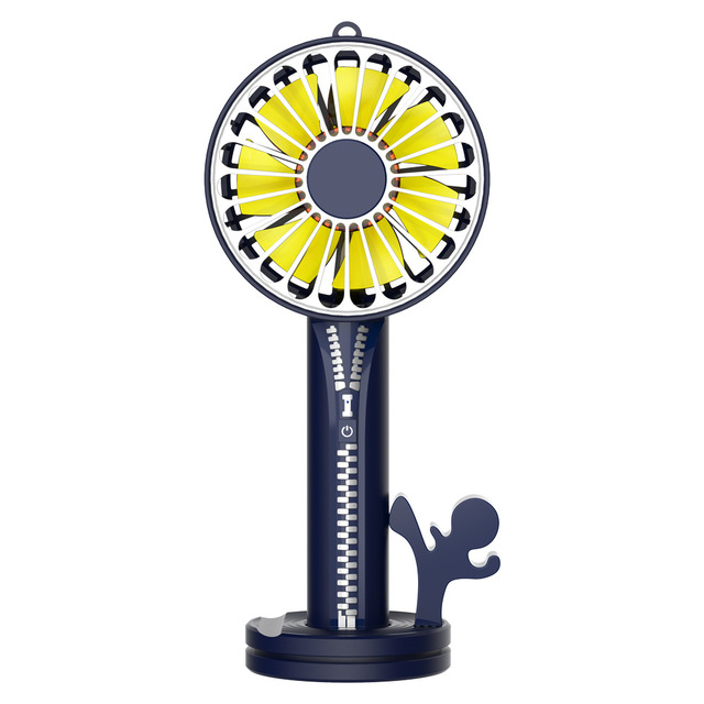 3 in 1 Travel Outdoor Protable Mini Handheld Air Conditioner Fan with Power Bank Mirror Phone Holder Air Cooler Electric Fan