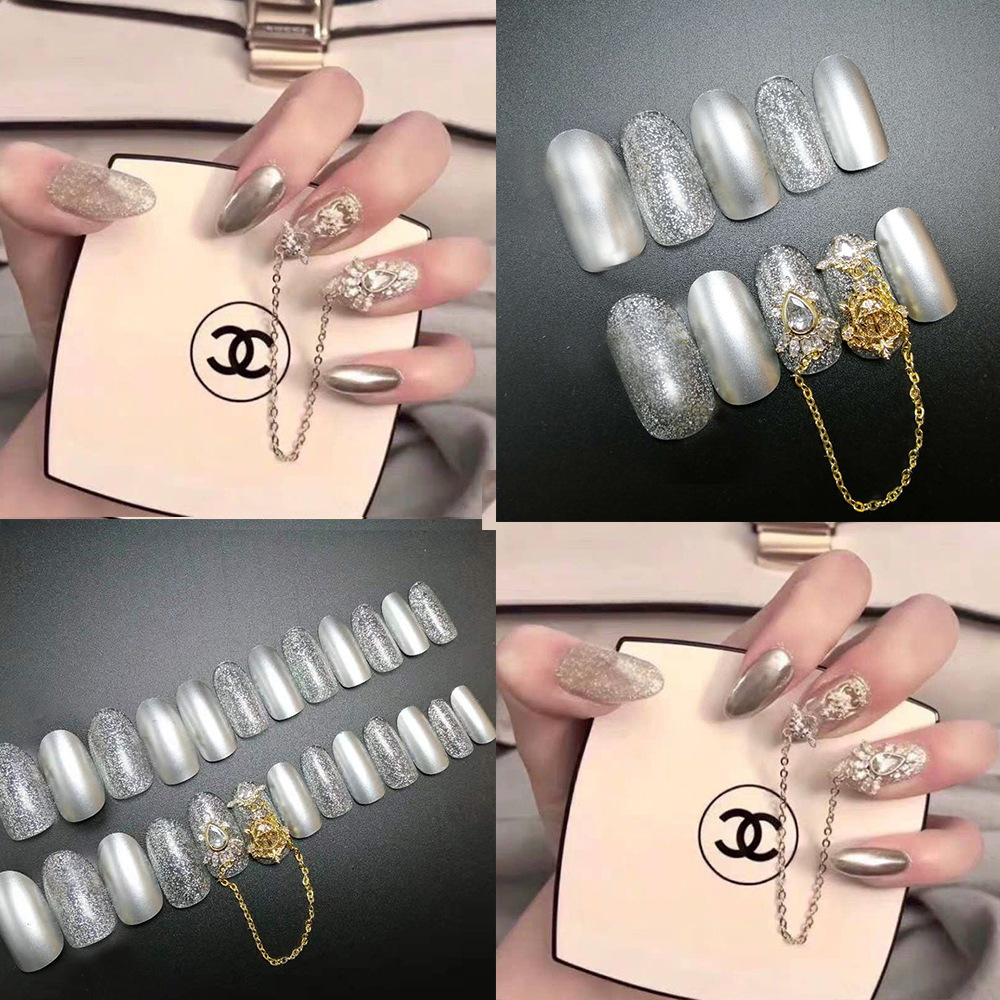 Nail patch finished fake nail piece removable key strip two-minute manicure