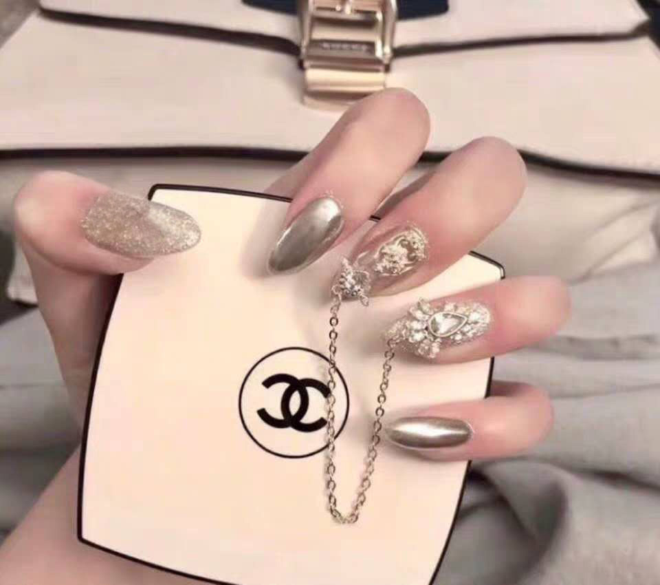 Nail patch finished fake nail piece removable key strip two-minute manicure