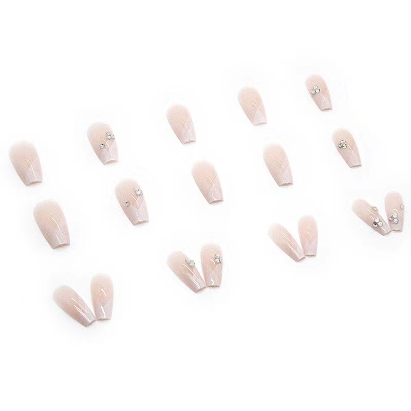 Drill detachable manicure patch long nail fake nail patch manicure finished product